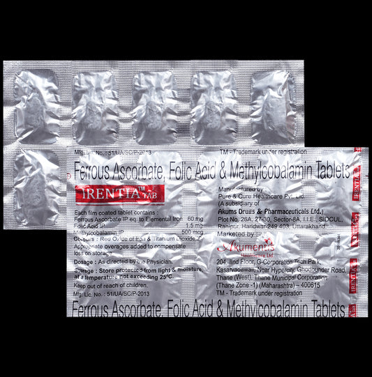 Irentia Tablet - Classic Derma