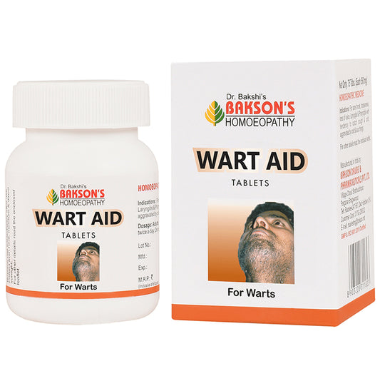 Bakson's Homeopathy Wart Aid Tablet - Classic Derma