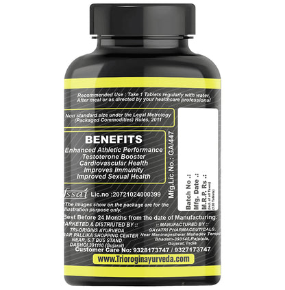 Tri-Origin Ayurveda Gokshura 1000mg Tablet