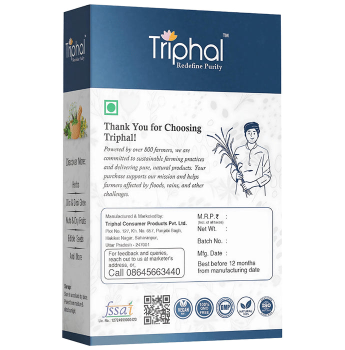 Triphal Terminalia Chebula Badi Harad Powder