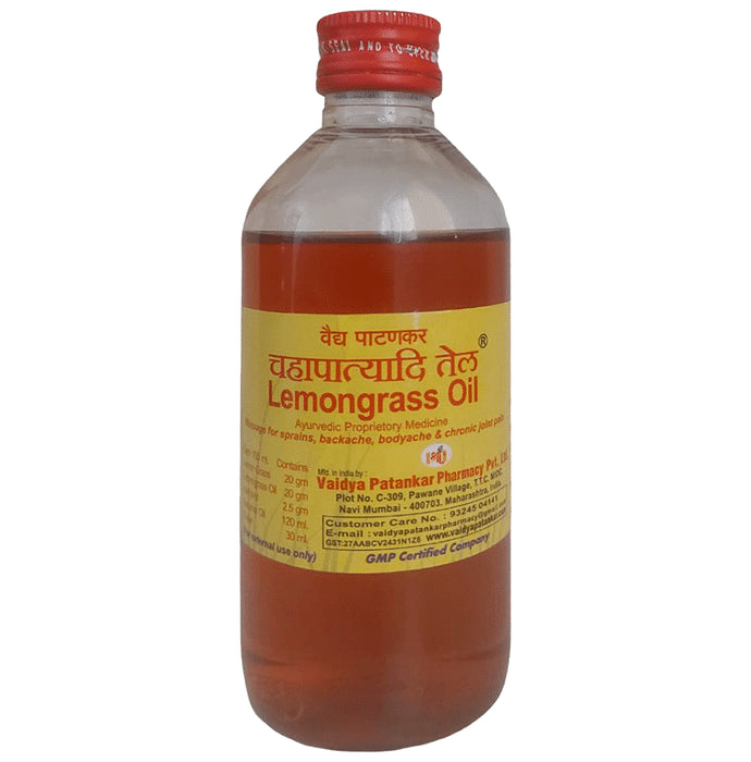 Vaidya Patankar Lemongrass Oil - Classic Derma