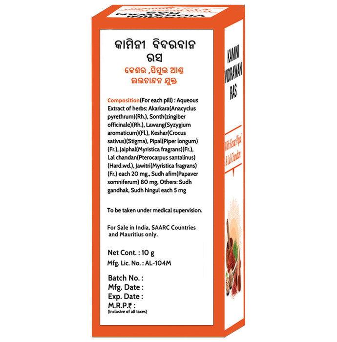 Vansaar Kamini Vidrawan Ras