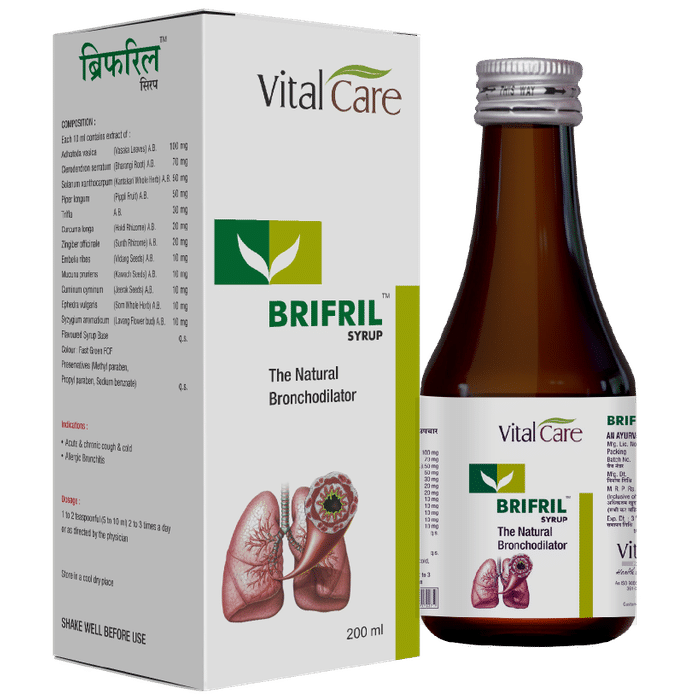 Vital Care Brifril Syrup - Classic Derma