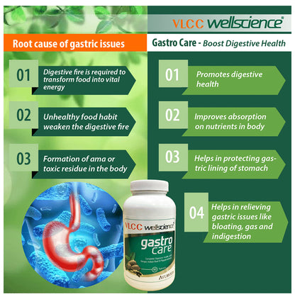 VLCC Wellscience Gastro Care Tablet