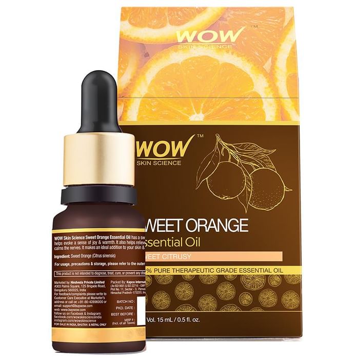 WOW Skin Science Sweet Orange Essential Oil