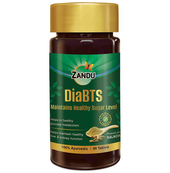Zandu DiaBTS Tablet Safe, Natural & 100% Ayurvedic - Classic Derma