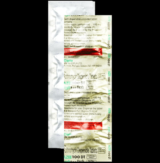 Azee 100mg Tablet DT - Classic Derma