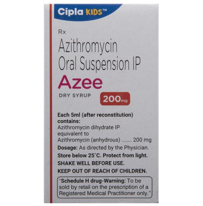 Azee 200mg Dry Syrup Peppermint