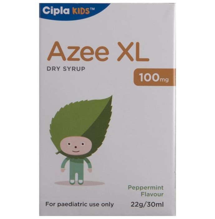 Azee XL 100mg Dry Syrup Peppermint
