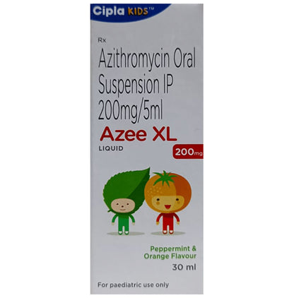 Azee XL 200mg Liquid Peppermint & Orange - Classic Derma