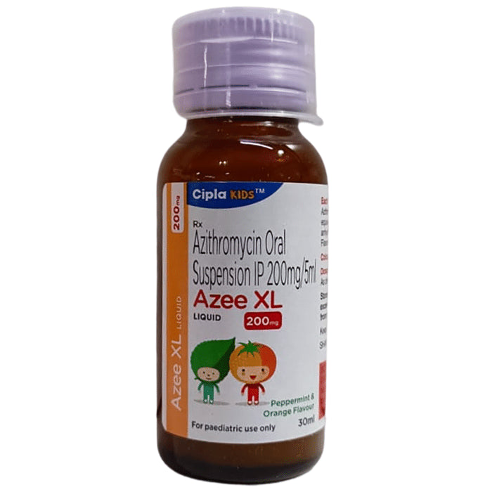 Azee XL 200mg Liquid Peppermint & Orange