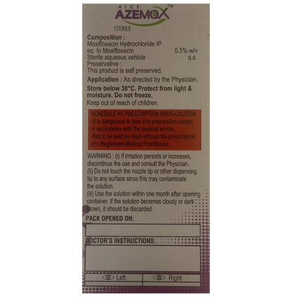 Azemox 0.5% Eye Drop