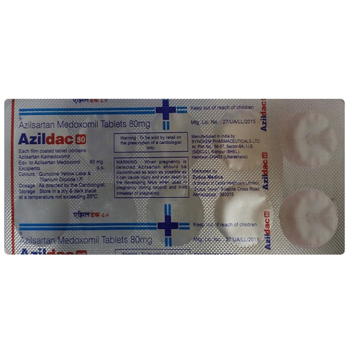 Azildac 80 Tablet