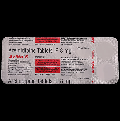 Azilta 8 Tablet