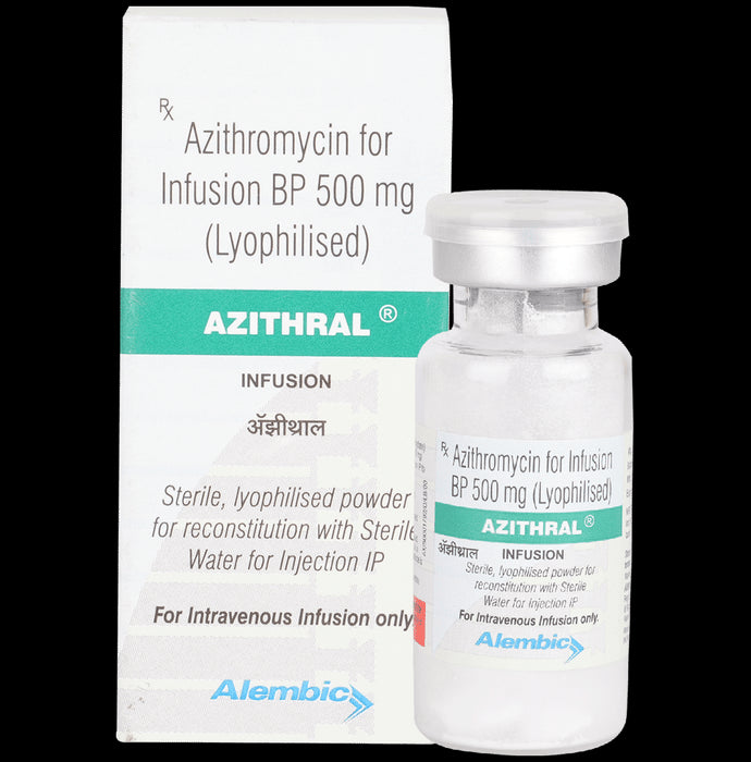 Azithral 500mg Injection - Classic Derma