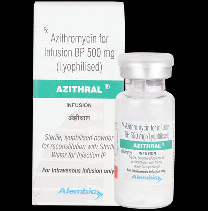 Azithral 500mg Injection - Classic Derma