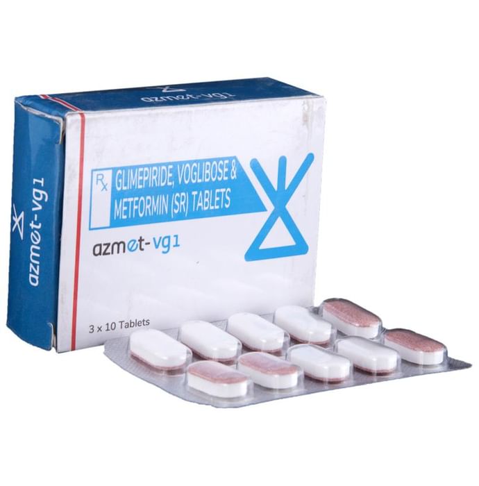 Azmet-VG 1 Tablet SR - Classic Derma