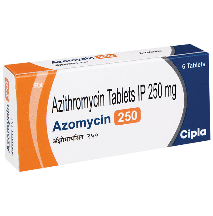Azomycin 250 Tablet - Classic Derma