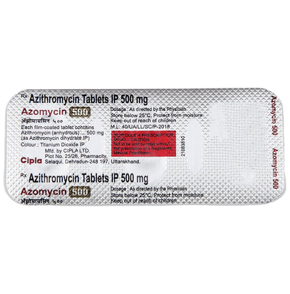 Azomycin 500 Tablet