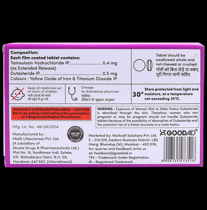 Azosinaid D Tablet ER