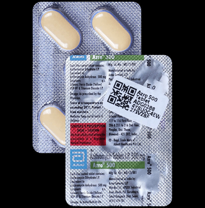 Azro 500 Tablet - Classic Derma