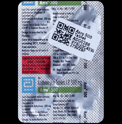 Azro 500 Tablet