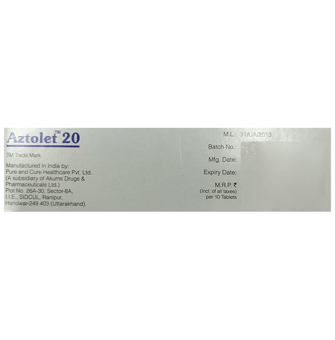 Aztolet 20 Tablet
