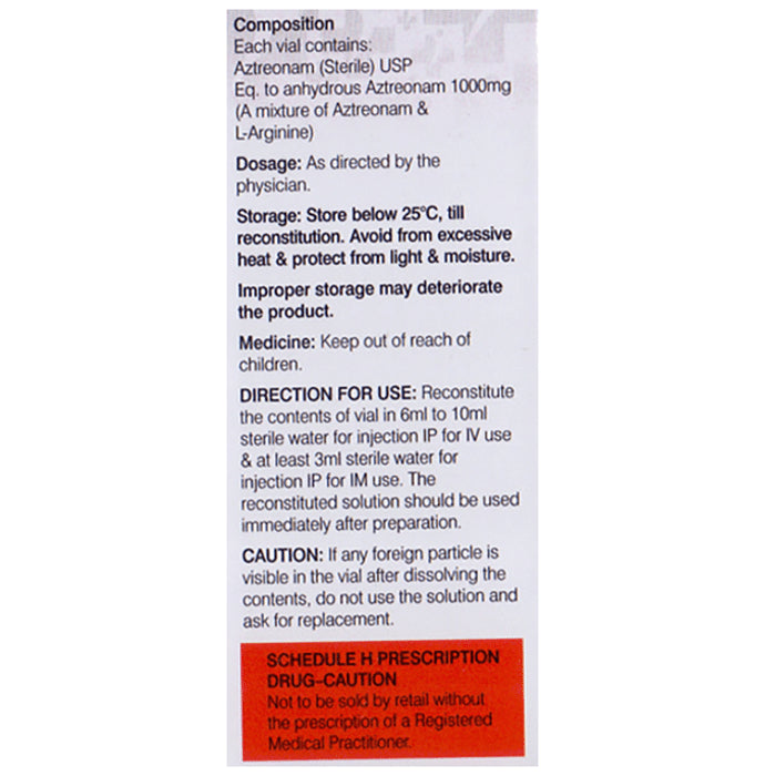 Aztreospey 1G Injection