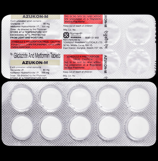 Azukon-M Tablet - Classic Derma