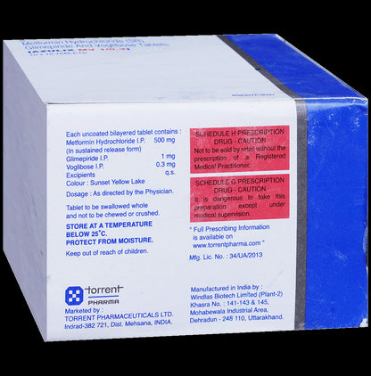 Azulix MV 1mg/500mg/0.3mg Tablet SR