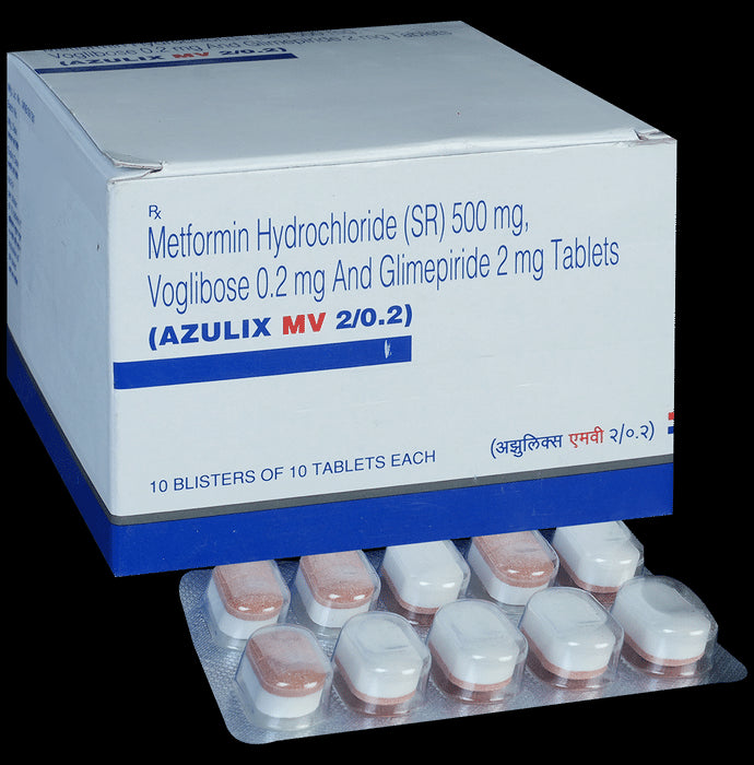 Azulix MV 2/0.2 Tablet SR - Classic Derma