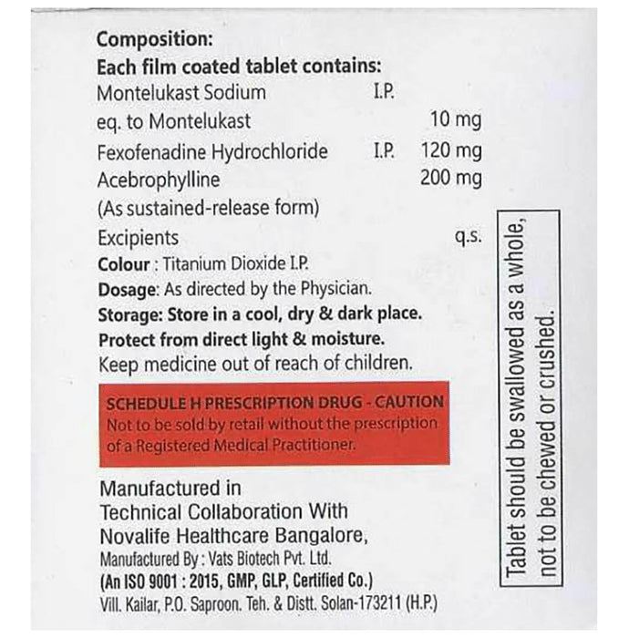 Azumont-AF Tablet SR