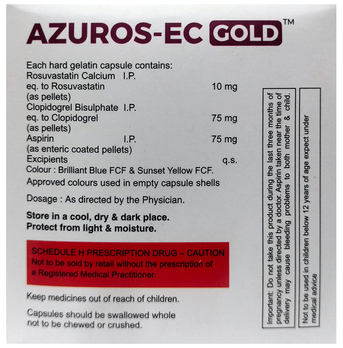 Azuros-EC Gold Capsule