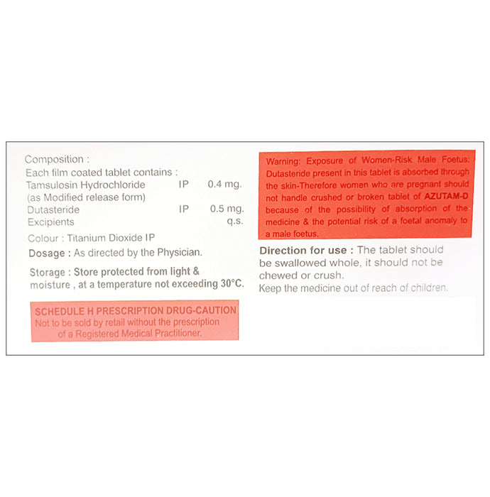 Azutam D Tablet MR