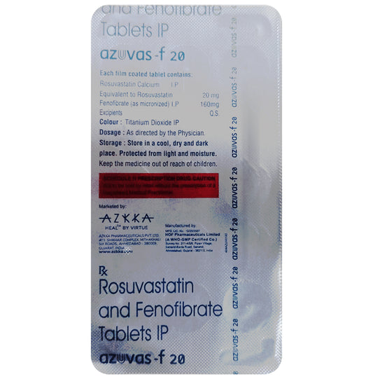 Azuvas F 20 Tablet - Classic Derma