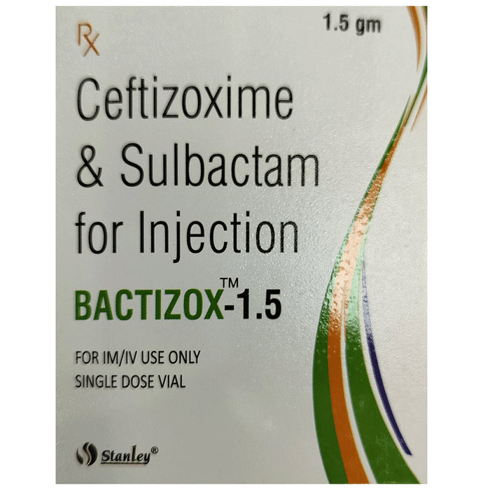 Bactizox 1.5 Injection - Classic Derma