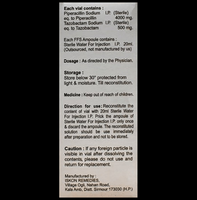 Bactniv 4.5 Injection