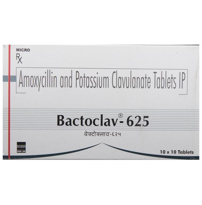 Bactoclav 625 Tablet
