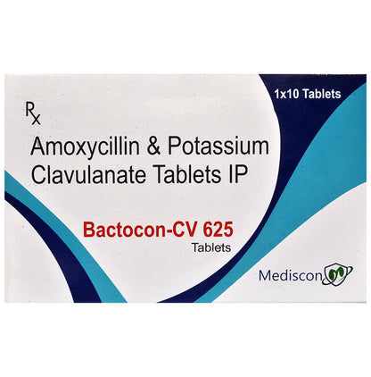 Bactocon-CV 625 Tablet - Classic Derma