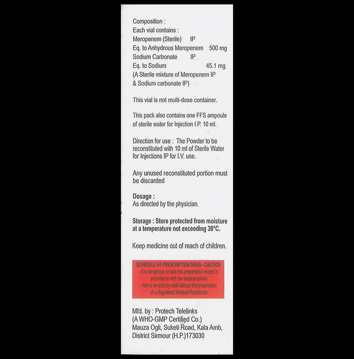 Bactocyte 500mg Injection