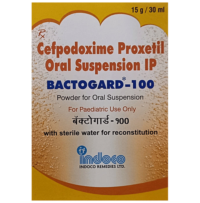 Bactogard 100 Oral Suspension - Classic Derma
