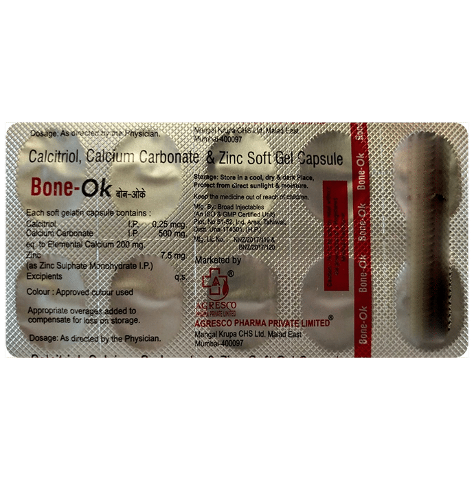 Bone-Ok Softgel Capsule