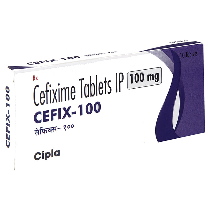 Cefix 100 Tablet - Classic Derma