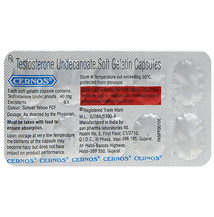 Cernos Soft Gelatin Capsule