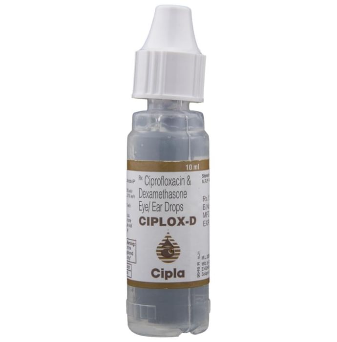 Ciplox D Eye/Ear Drops