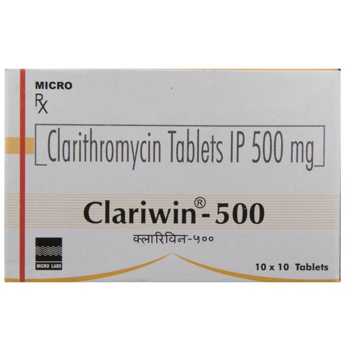 Clariwin 500 Tablet - Classic Derma