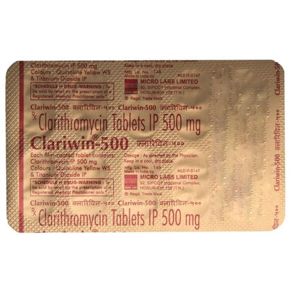 Clariwin 500 Tablet