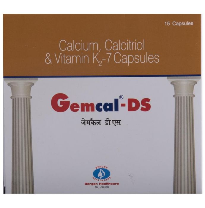 Gemcal-DS Soft Gelatin Capsule