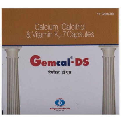 Gemcal-DS Soft Gelatin Capsule