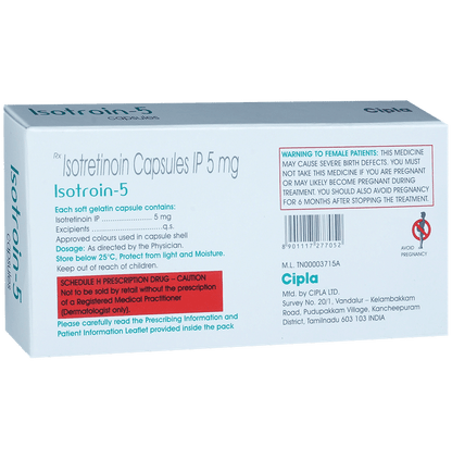 Isotroin 5 Capsule